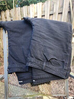 Bundle of 2 Old Navy Super Skinny 18 petite black jeans